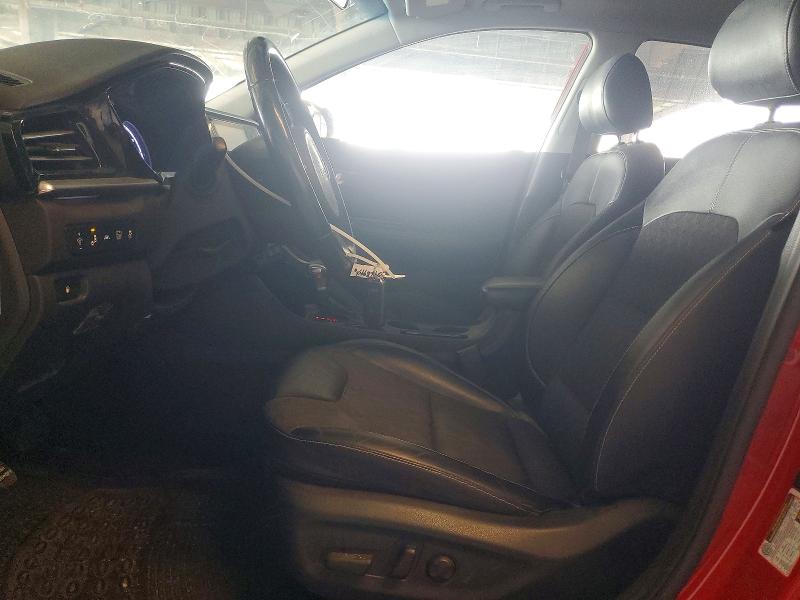 2022 Kia Niro VIN KNDCB3LC4N5546308 COPART salvage auction — VANDALISM, Ca - Salvage Certificate, sold $3,100 on 2026-07-09 (photo 7)