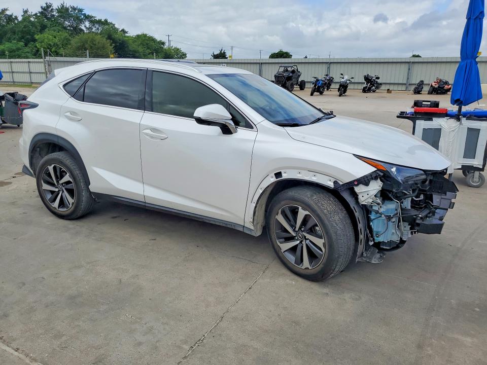 2020 Lexus Nx VIN JTJGARBZ9L5016987 COPART salvage auction — FRONT END, Tx - Salvage Vehicle Title, sold $7,300 on 2026-07-30 (photo 4)