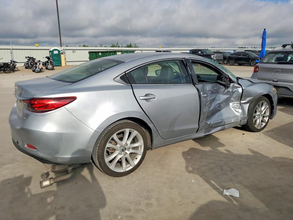 2017 Mazda 6 VIN JM1GL1V51H1145988 COPART salvage auction — SIDE, Tx - Salvage Vehicle Title, sold $1,700 on 2026-07-06 (photo 3)