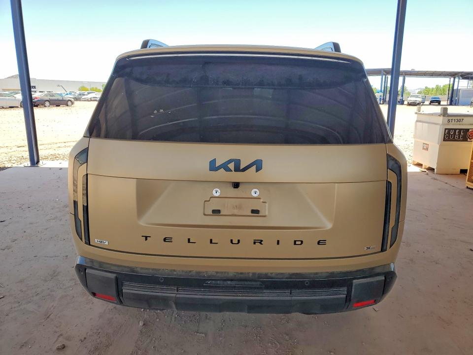 2027 Kia Telluride VIN 5XYPDESA2VG005658 COPART salvage auction — FRONT END, AZ - CERT OF TITLE - SALVAGE, sold $21,300 on 2026-07-14 (photo 6)