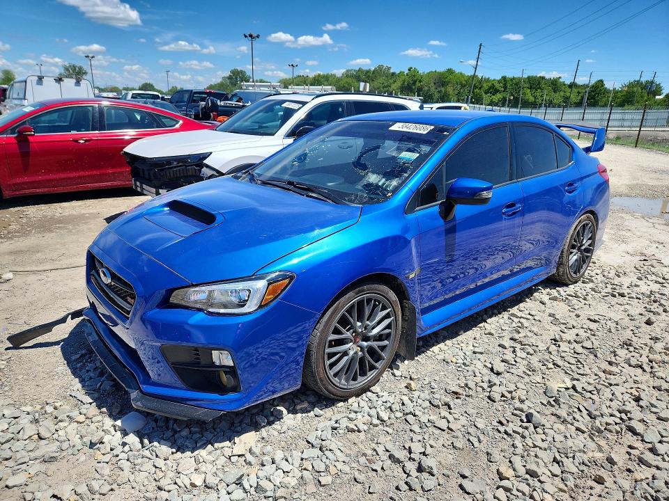 2017 Subaru Wrx VIN JF1VA2M66H9806287 COPART salvage auction — MINOR DENT/SCRATCHES, In - Certificate Of Title (P), sold $7,300 on 2026-07-31 (photo 1)
