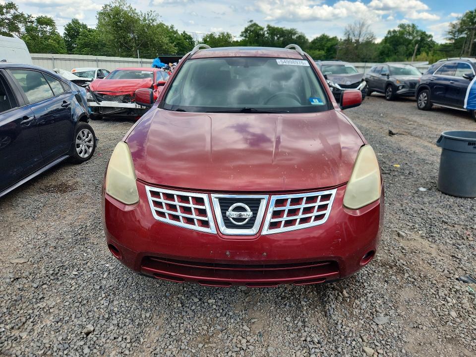 2009 Nissan Rogue VIN JN8AS58V79W175677 COPART salvage auction — SIDE, Nj - Cert Of Title-Salvage, sold $375 on 2026-07-31 (photo 5)