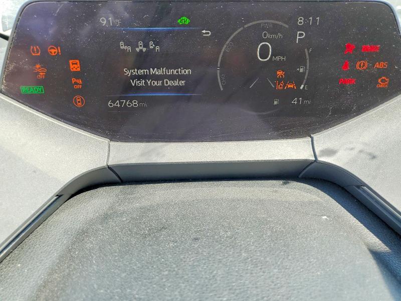 2024 Toyota Prius VIN JTDACAAUXR3026376 COPART salvage auction — FRONT END, Fl - Certificate Of Destruction, sold $7,000 on 2026-07-09 (photo 9)