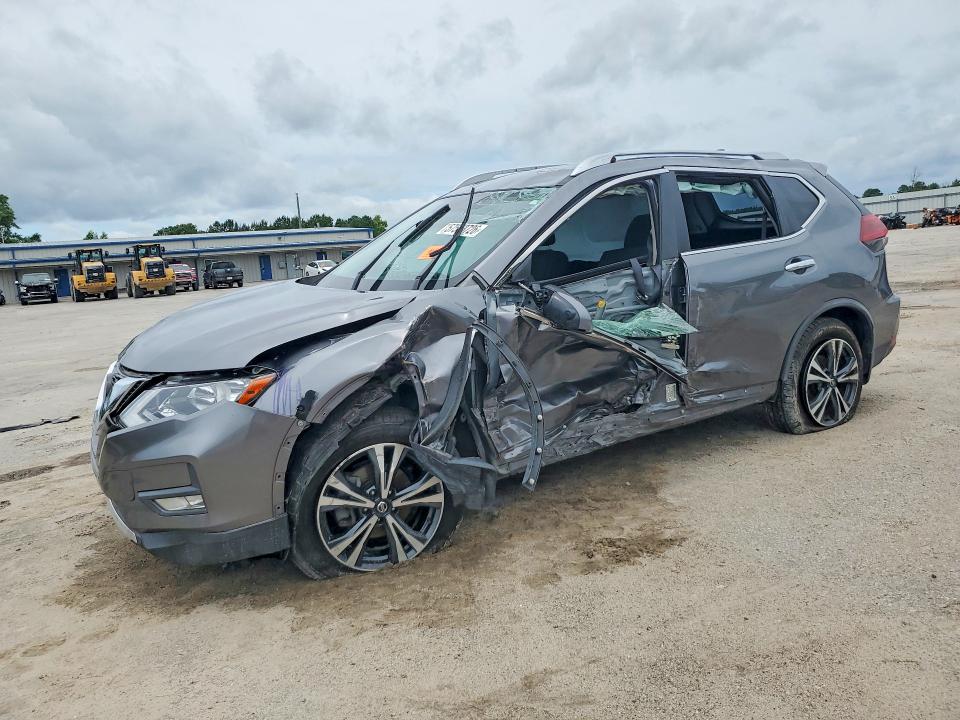 2020 Nissan Rogue VIN JN8AT2MT9LW016800 COPART salvage auction — SIDE, Sc - Cert Of Title-Salvage, sold $1,200 on 2026-07-29 (photo 1)