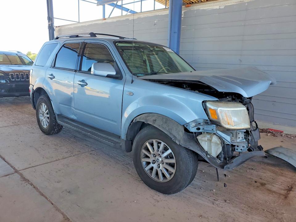 2009 Mercury Mariner VIN 4M2CU97G59KJ15942 COPART salvage auction — FRONT END, Az - Cert Of Title - Salvage, sold $175 on 2026-07-09 (photo 4)