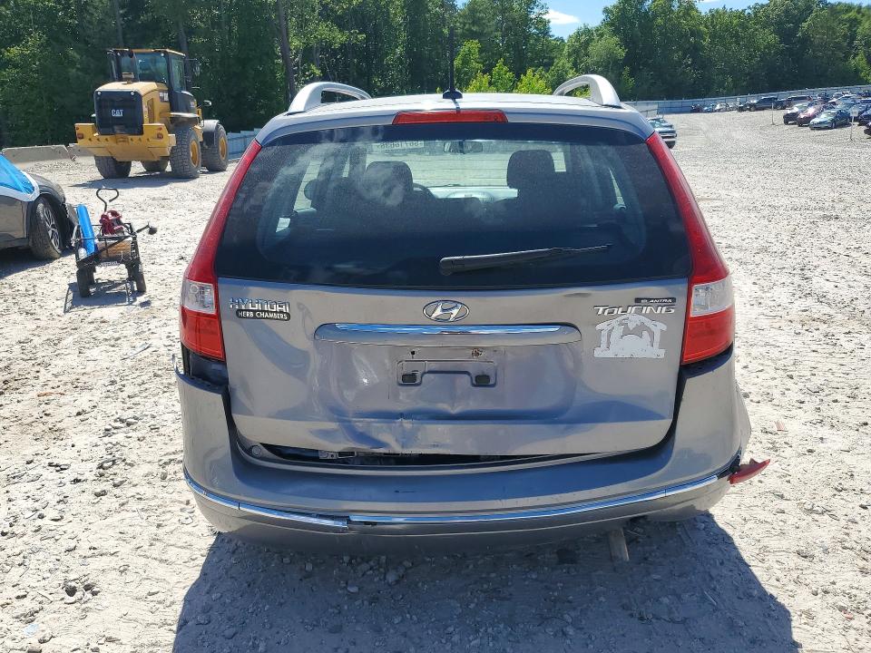 2012 Hyundai Elantra VIN KMHDC8AE1CU155716 COPART salvage auction — REAR END, Salvage Title, sold $375 on 2026-07-15 (photo 6)