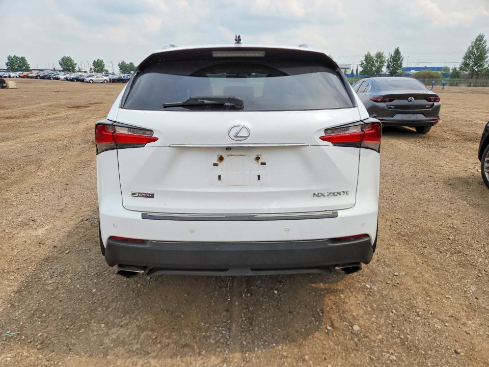 2016 Lexus Nx VIN JTJBARBZ2G2067930 COPART salvage auction — FRONT END, Ab - Bos - Salvage, sold $3,100 on 2026-07-28 (photo 6)