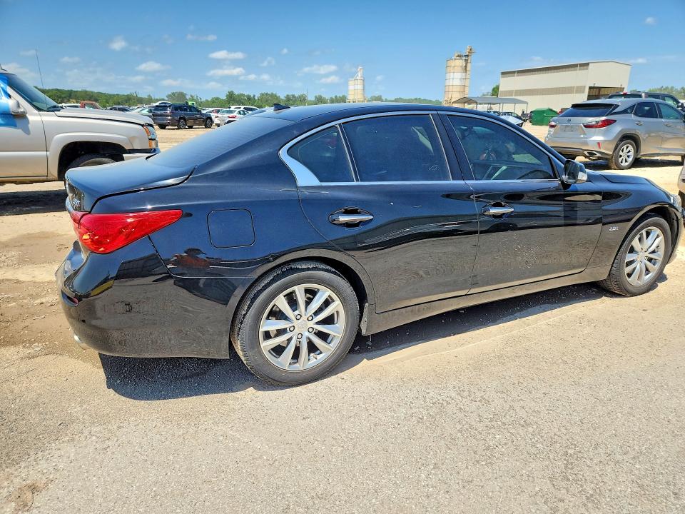 2017 Infiniti VIN JN1CV7AR2HM681368 COPART salvage auction — REAR END, KS - CERT OF TITLE-SALVAGE, sold $2,600 on 2026-07-02 (photo 3)