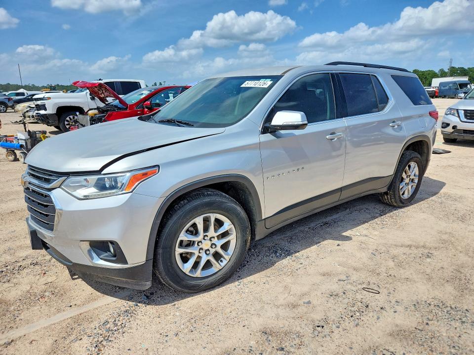 2019 Chevrolet Traverse VIN 1GNEVGKW2KJ272331 COPART salvage auction — MINOR DENT/SCRATCHES, Tx - Certificate Of Title, sold $2,250 on 2026-07-02 (photo 1)