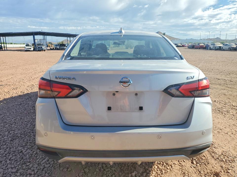 2020 Nissan Versa VIN 3N1CN8EV7LL841406 COPART salvage auction — FRONT END, Az - Cert Of Title - Salvage, sold $3,250 on 2026-07-09 (photo 6)