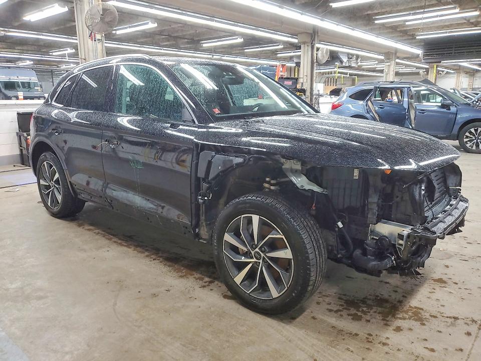 2023 Audi Q5 VIN WA1EAAFYXP2173507 COPART salvage auction — FRONT END, VA - CERT OF TITLE - SALVAGE, sold $13,600 on 2026-07-21 (photo 4)