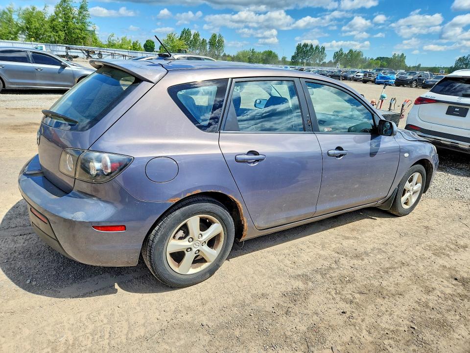 2008 Mazda 3 VIN JM1BK34F981135860 COPART salvage auction — FRONT END, On - Permit No Brand - Unfit, sold $250 on 2026-07-02 (photo 4)