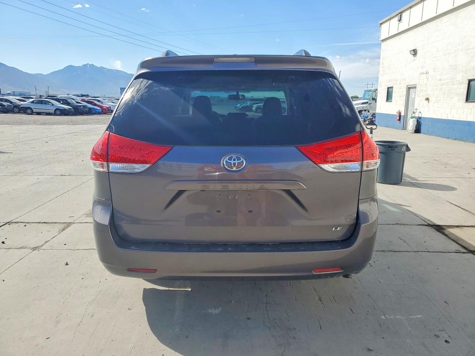 2012 Toyota VIN 5TDKK3DC2CS216572 COPART salvage auction — SIDE, Ut - Salvage Certificate, sold $1,950 on 2026-07-27 (photo 6)