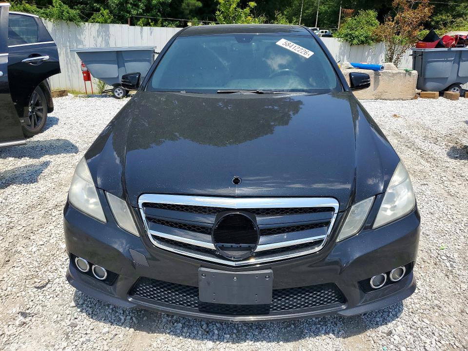 2010 Mercedes-benz E-class VIN WDDHF8HB6AA129044 COPART salvage auction — FRONT END, Ga - Certificate Of Title, sold $1,300 on 2026-07-28 (photo 5)