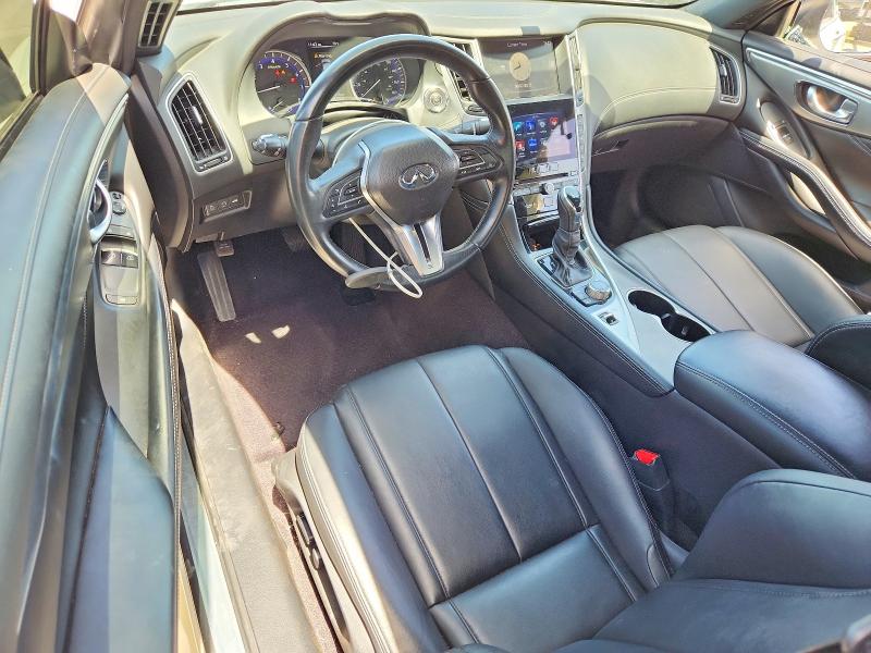 2018 Infiniti Q60 VIN JN1CV7EKXJM200656 COPART salvage auction — SIDE, Ca - Salvage Certificate, sold $6,500 on 2026-07-20 (photo 8)