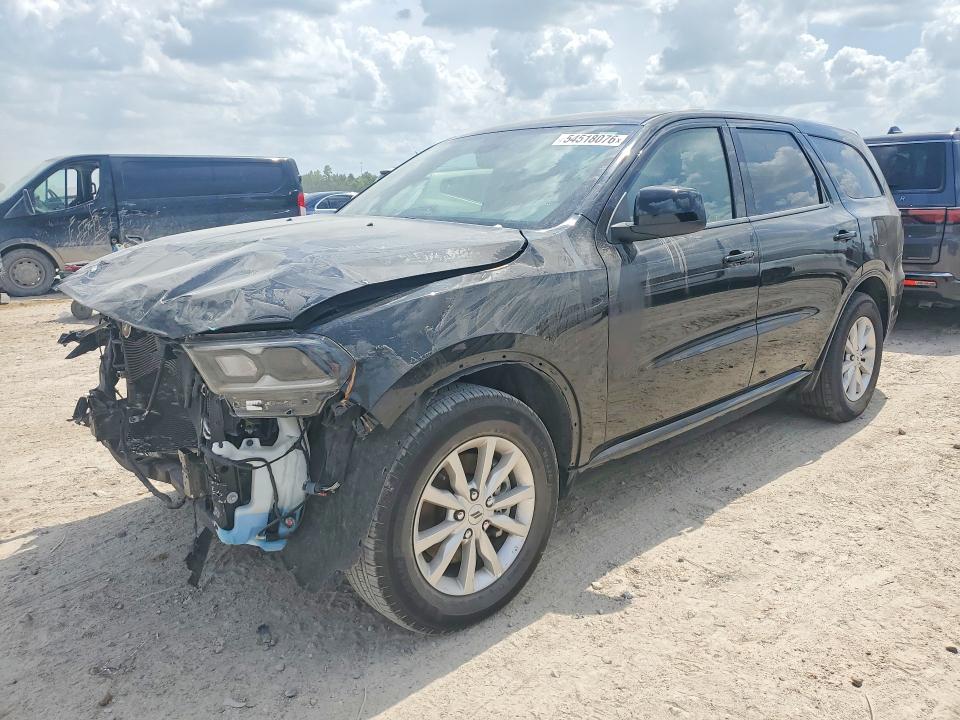 2025 Dodge Durango VIN 1C4RDHDGXSC544721 COPART salvage auction — FRONT END, Fl - Cert Of Title Slvg Rebuildable, sold $14,400 on 2026-07-24 (photo 1)