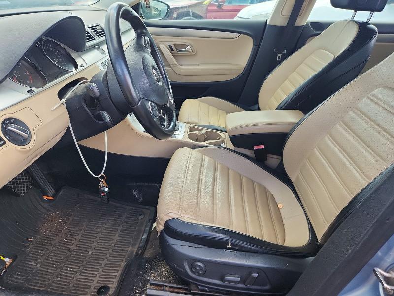 2013 Volkswagen Passat cc VIN WVWBP7AN6DE545409 COPART salvage auction — ROOF, Il - Salvage Certificate, sold $275 on 2026-07-16 (photo 7)