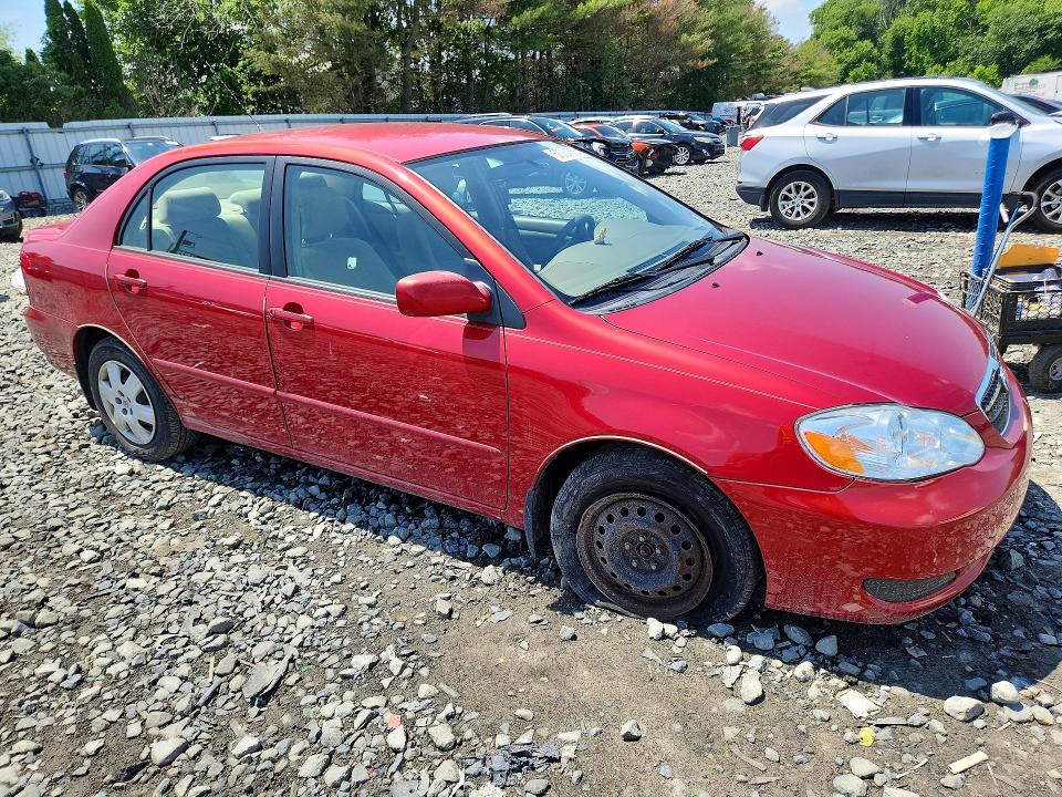 2007 Toyota Corolla VIN JTDBR32E170129299 COPART salvage auction — FRONT END, Nj - Cert Of Title-Salvage, sold $2,500 on 2026-07-13 (photo 4)