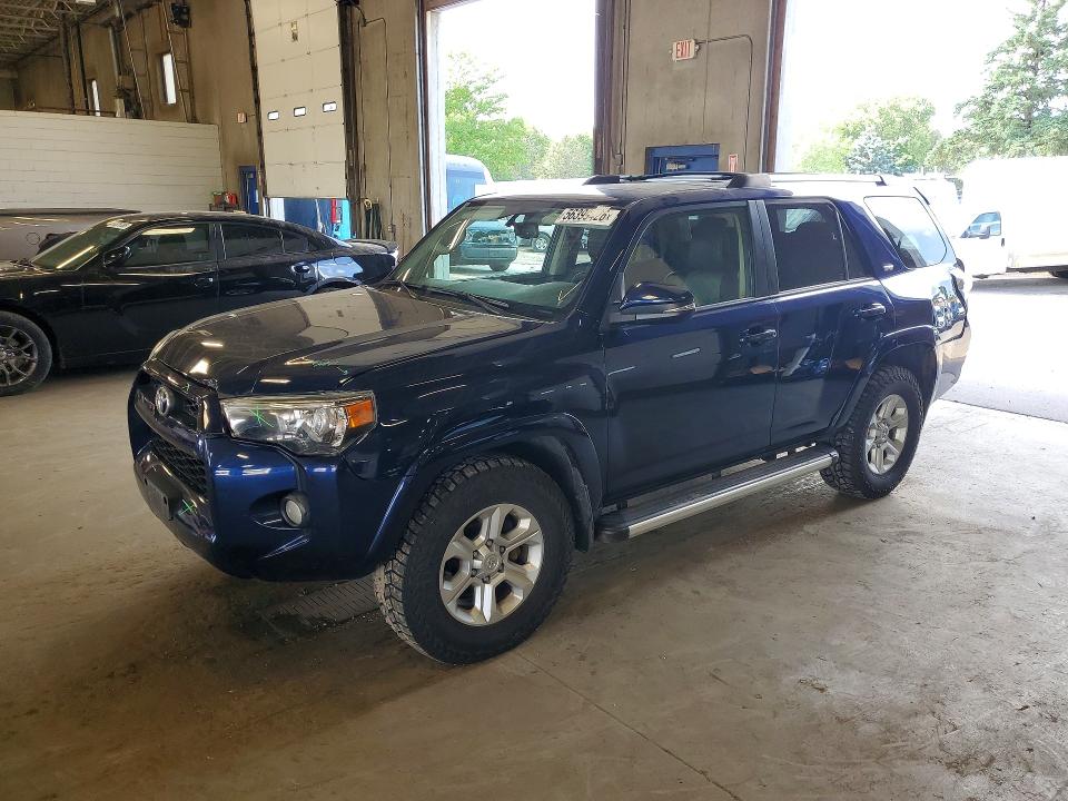 2019 Toyota 4runner VIN JTEBU5JR7K5663834 — COPART salvage auction photo