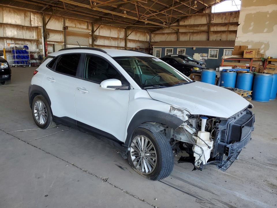 2018 Hyundai Kona VIN KM8K22AA9JU185189 COPART salvage auction — FRONT END, Az - Certificate Of Title (P), sold $2,050 on 2026-07-13 (photo 4)