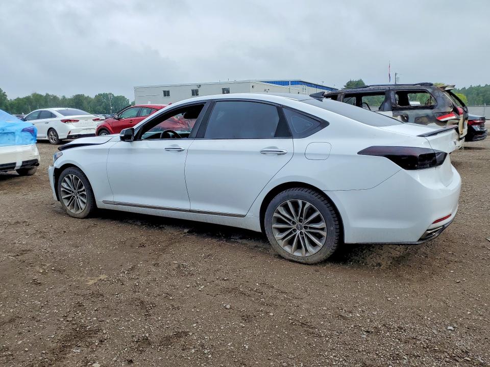 2015 Hyundai Genesis VIN KMHGN4JE0FU027181 COPART salvage auction — FRONT END, On - Permit Salvage, sold $1,950 on 2026-07-09 (photo 2)