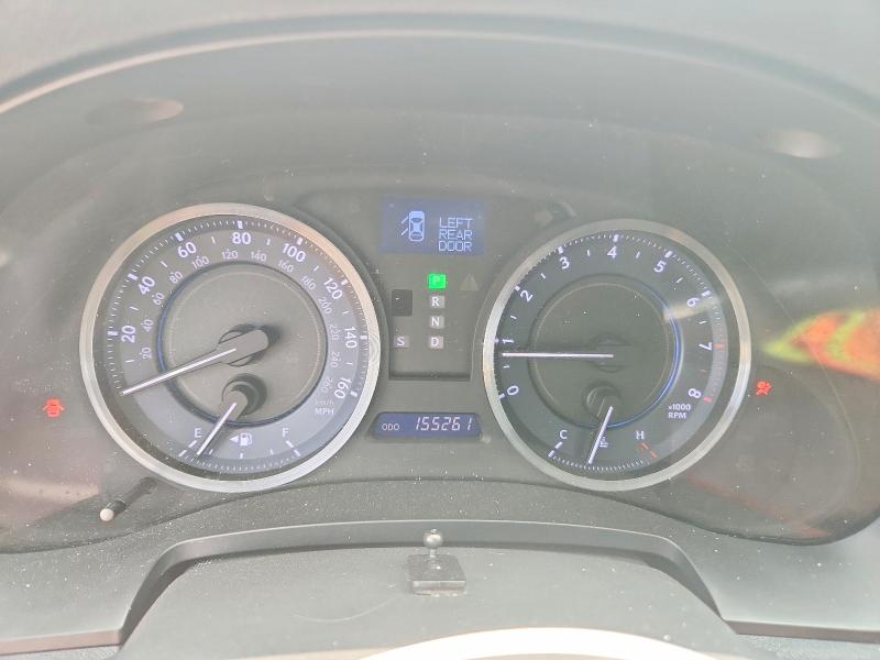 2011 Lexus Is VIN JTHBF5C20B5136540 COPART salvage auction — FRONT END, La - Cert Of Title-Salvage, sold $1,450 on 2026-07-10 (photo 9)