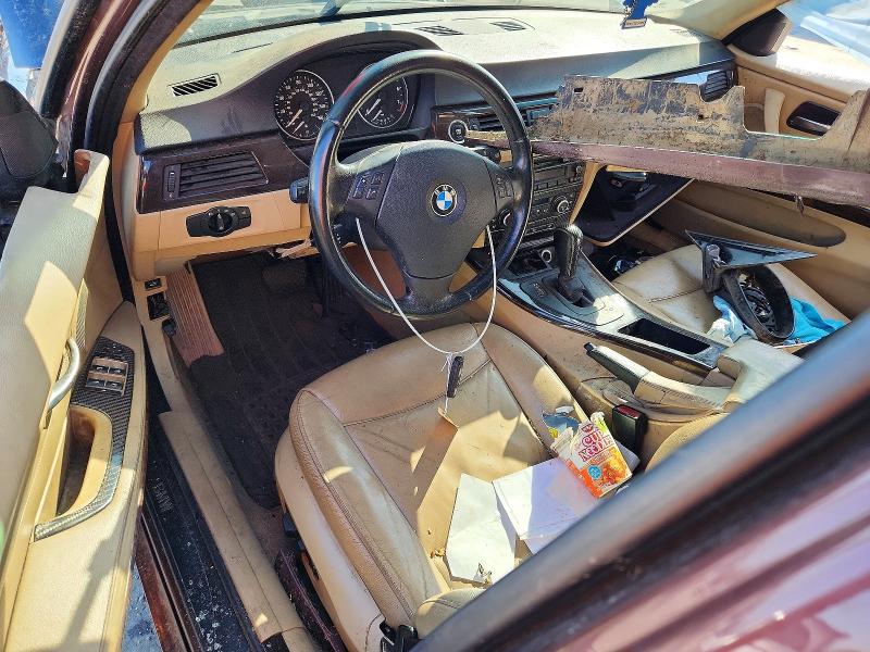 2007 BMW 3 series VIN WBAVC93577KX54694 COPART salvage auction — FRONT END, Va - Certificate Of Title, sold $175 on 2026-07-08 (photo 8)