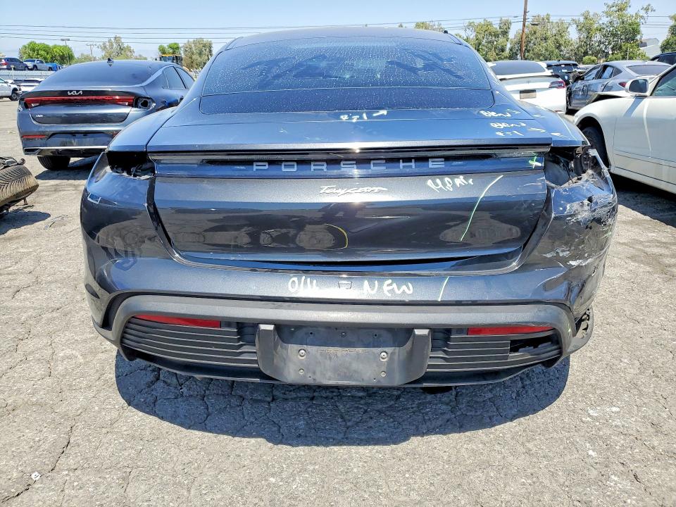 2022 Porsche Taycan VIN WP0AA2Y12NSA11980 COPART salvage auction — FRONT END, Ca - Salvage Certificate, sold $19,700 on 2026-07-16 (photo 6)