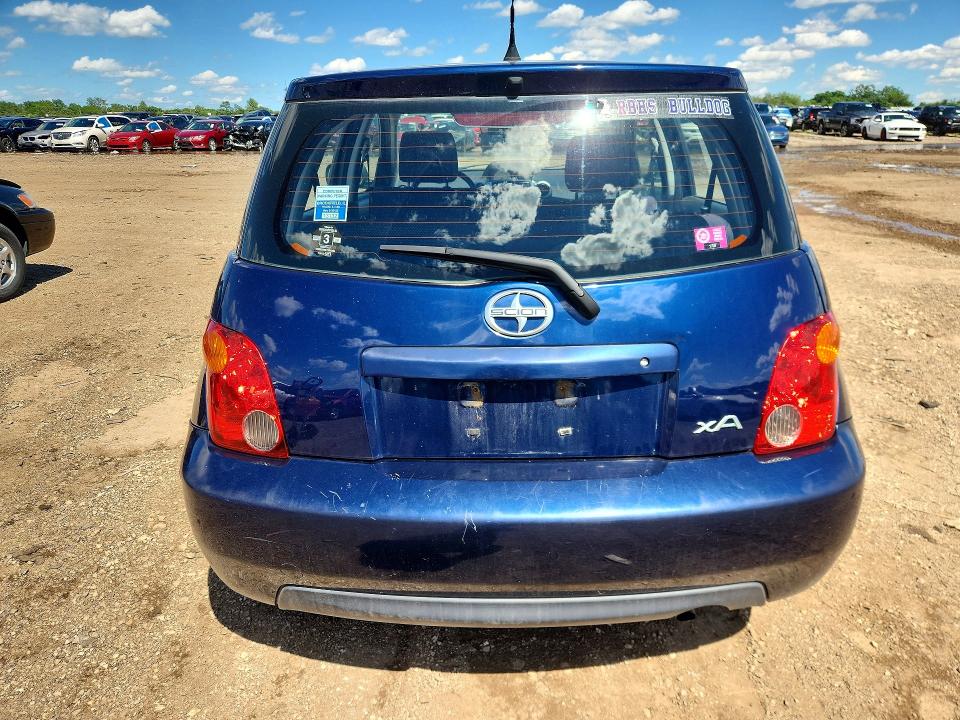 2004 Scion Xa VIN JTKKT624040077503 COPART salvage auction — ROOF, Il - Salvage Certificate, sold $450 on 2026-07-23 (photo 6)