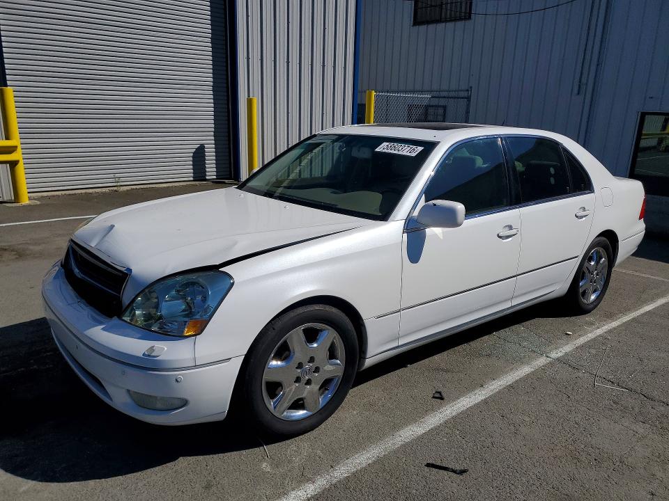 2001 Lexus Ls 430 VIN JTHBN30F010009328 COPART salvage auction — FRONT END, CA - SALVAGE CERTIFICATE, sold $425 on 2026-07-17 (photo 1)