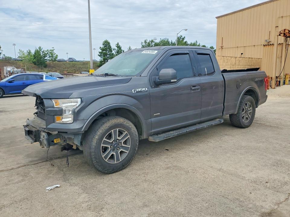 2015 Ford F-150 VIN 1FTEX1CPXFFC25970 COPART salvage auction — FRONT END, Sc - Cert Of Title-Salvage, sold $2,500 on 2026-07-31 (photo 1)