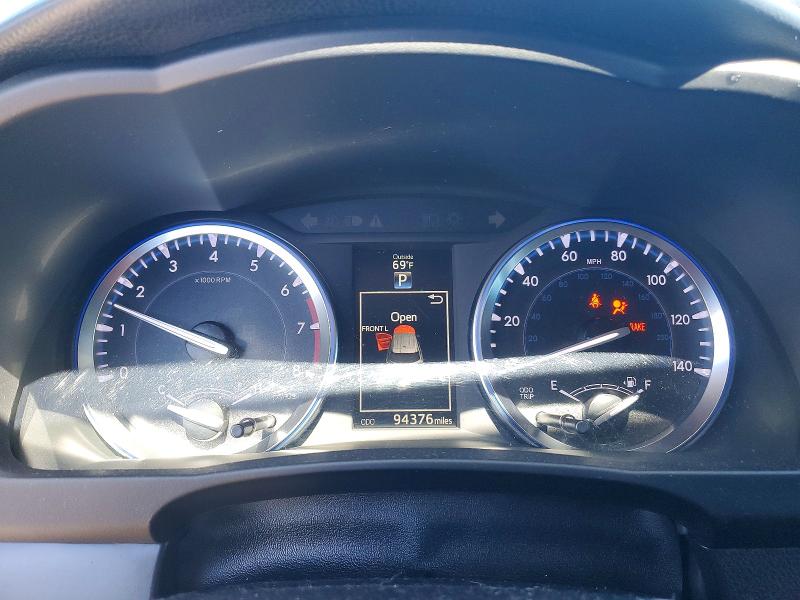 2016 Toyota Highlander VIN 5TDJKRFH0GS232203 COPART salvage auction — FRONT END, WA - BILL OF SALE, sold $8,000 on 2026-07-14 (photo 9)