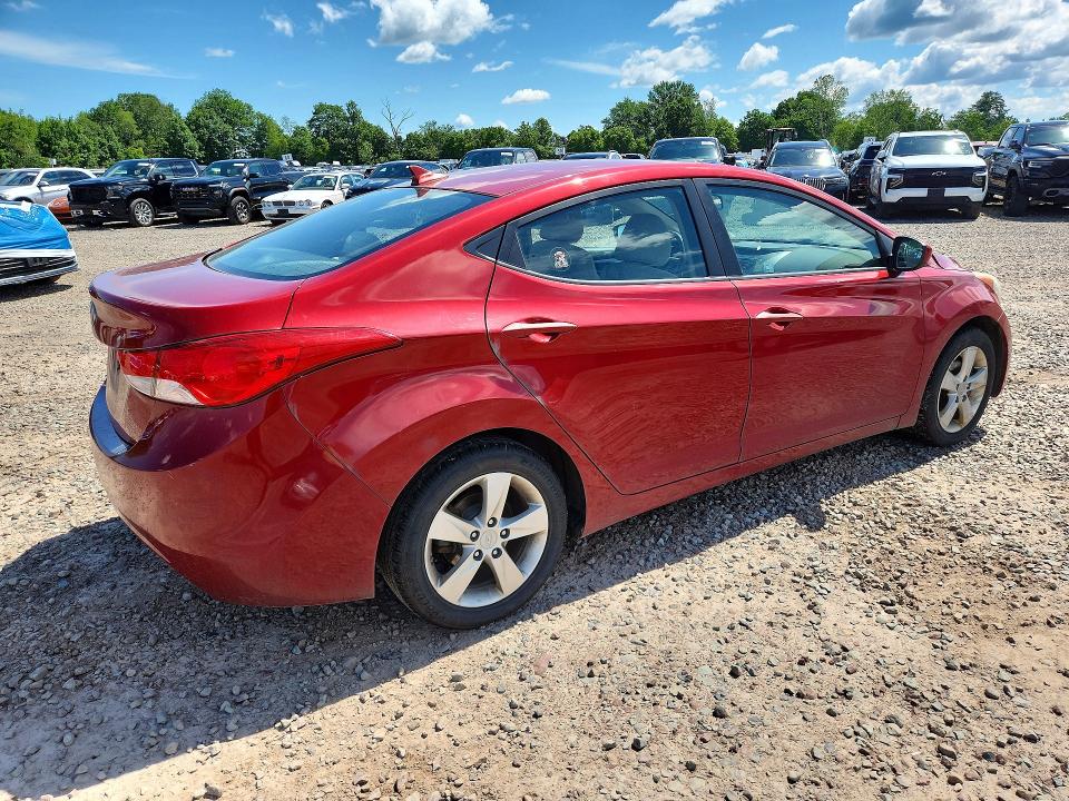 2013 Hyundai VIN KMHDH4AE3DU686377 COPART salvage auction — FRONT END, NY - MV-907A SALVAGE CERTIFICATE, sold $750 on 2026-07-06 (photo 3)