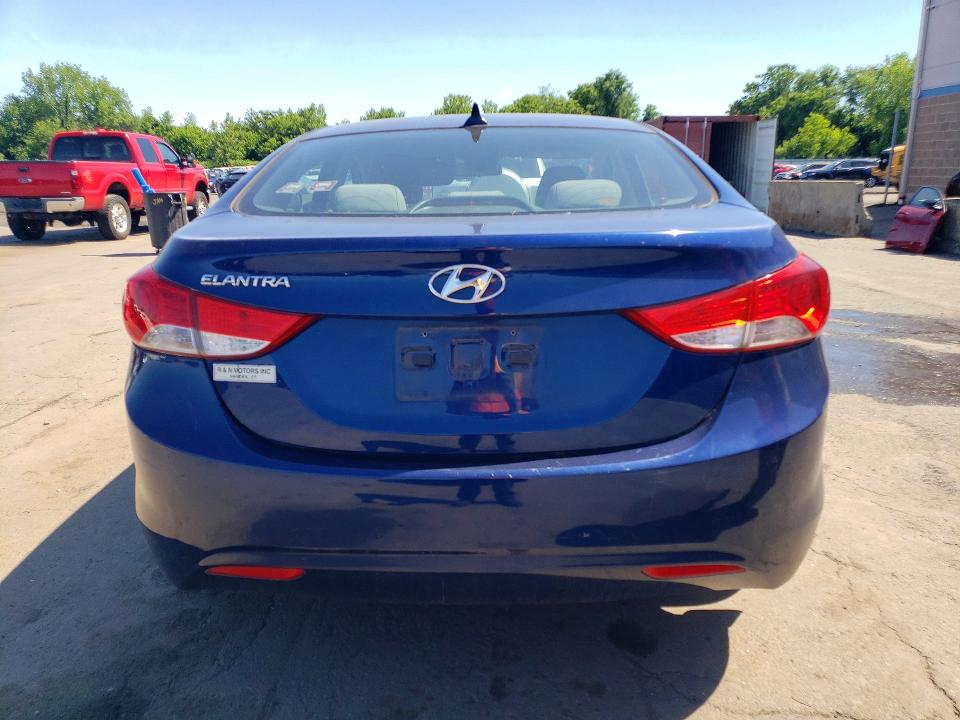 2013 Hyundai Elantra VIN KMHDH4AE2DU503275 COPART salvage auction — SIDE, Ct - Cert Of Title-Salvage, sold $675 on 2026-07-17 (photo 6)
