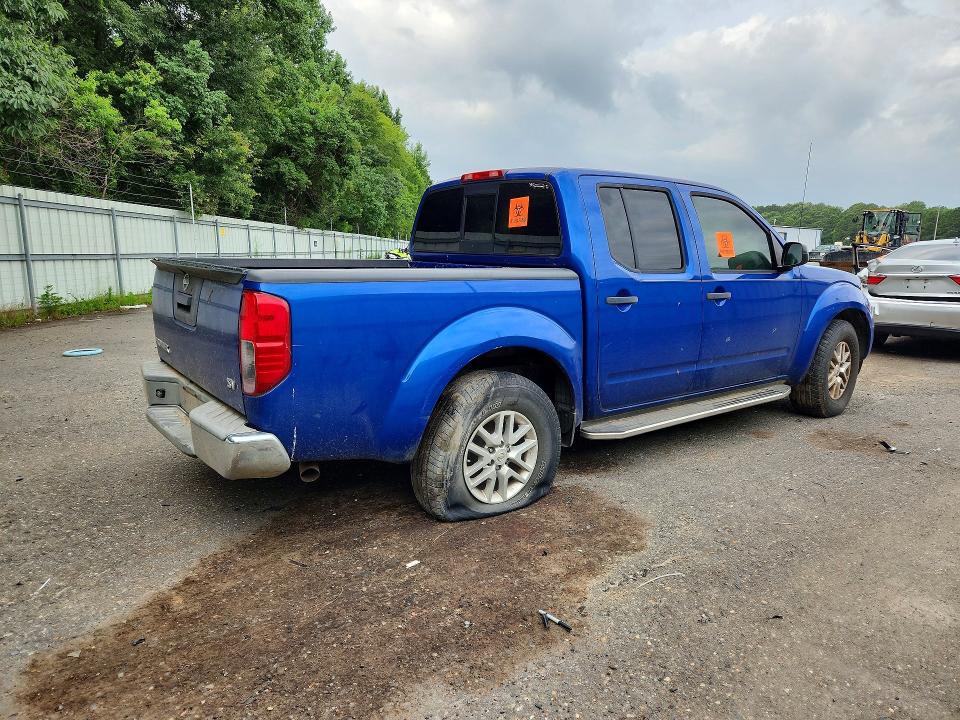 2015 Nissan Frontier VIN 1N6AD0ER3FN741977 COPART salvage auction — Burn Interior, La - Cert Of Title-Salvage, sold $1,600 on 2026-07-09 (photo 3)