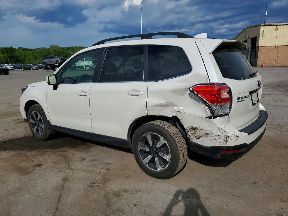 2018 Subaru Forester VIN JF2SJARCXJH502236 COPART salvage auction — REAR END, Ny - Mv-907A Salvage Certificate, sold $3,100 on 2026-07-02 (photo 2)