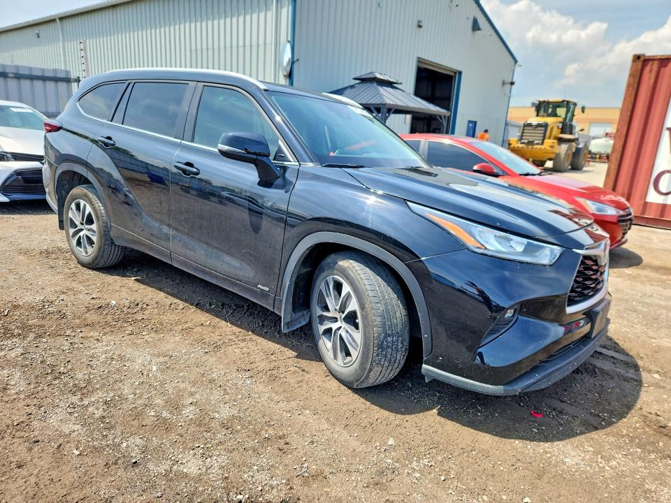 2024 Toyota VIN 5TDKBRCH7RS144454 COPART salvage auction — FRONT END, On - Permit Salvage, sold $650 on 2026-07-21 (photo 4)