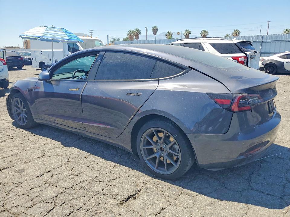 2023 Tesla Model 3 VIN 5YJ3E1EAXPF616161 COPART salvage auction — FRONT END, IN - CERT OF TITLE-SALVAGE TITLE, sold $5,300 on 2026-07-16 (photo 2)
