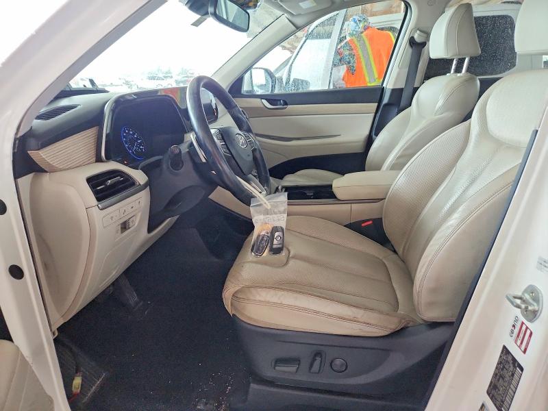 2021 Hyundai Palisade VIN KM8R44HE4MU312674 COPART salvage auction — WATER/FLOOD, Tx - Salvage Title-Flood Damage, sold $4,850 on 2026-07-31 (photo 7)