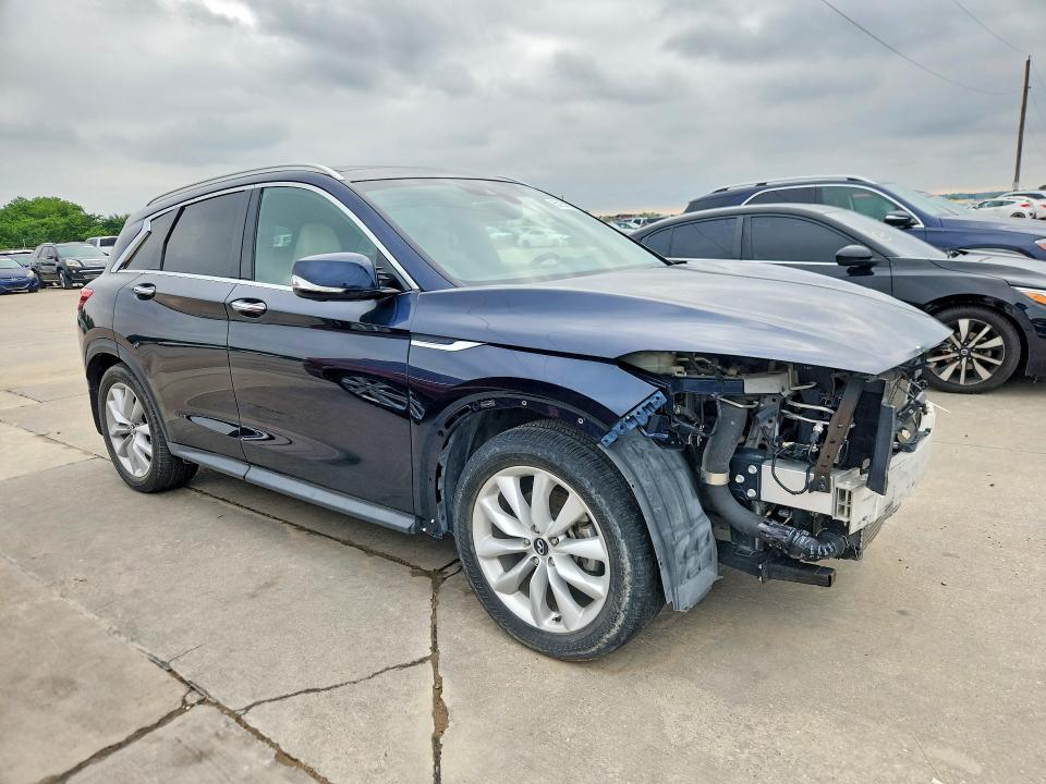 2019 Infiniti Qx50 VIN 3PCAJ5M30KF111736 COPART salvage auction — FRONT END, Tx - Certificate Of Title, sold $8,800 on 2026-07-10 (photo 4)