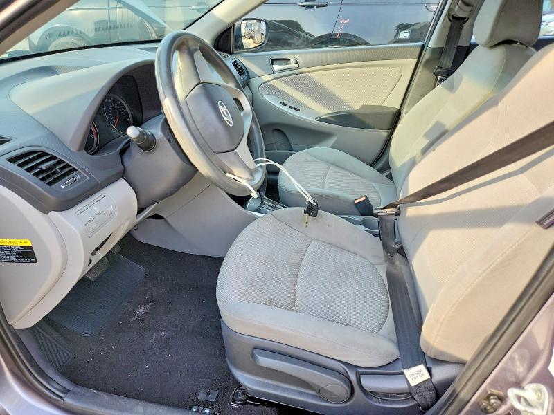 2014 Hyundai Accent VIN KMHCT4AE8EU588389 COPART salvage auction — REAR END, Md - Cert Of Salvage > 75% Damage, sold $250 on 2026-07-21 (photo 7)