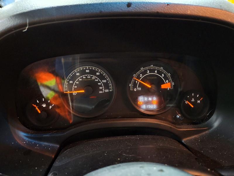 2014 Jeep Compass VIN 1C4NJCBA1ED587058 COPART salvage auction — MINOR DENT/SCRATCHES, Nv - Certificate Of Title, sold $1,050 on 2026-07-21 (photo 9)