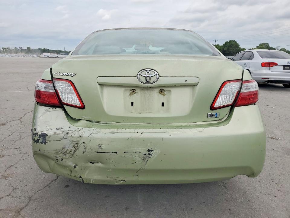 2008 Toyota Camry hybrid VIN JTNBB46K383045717 COPART salvage auction — FRONT END, Tn - Salvage Certificate, sold $525 on 2026-07-20 (photo 6)