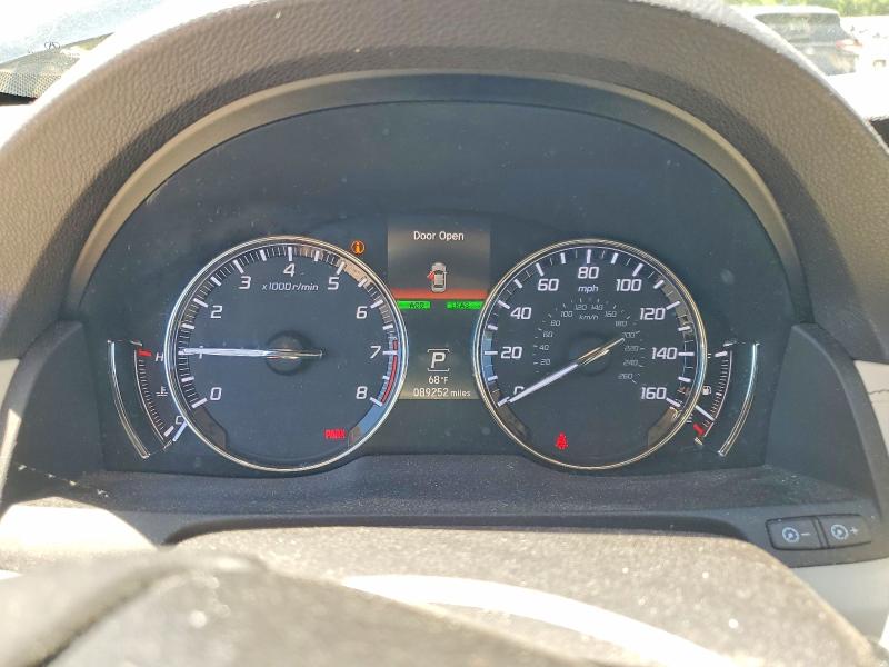 2016 Acura VIN JH4KC1F52GC001330 COPART salvage auction — ROOF, Ma - Cert Of Title-Reconstrctd Coll, sold $3,050 on 2026-07-22 (photo 9)