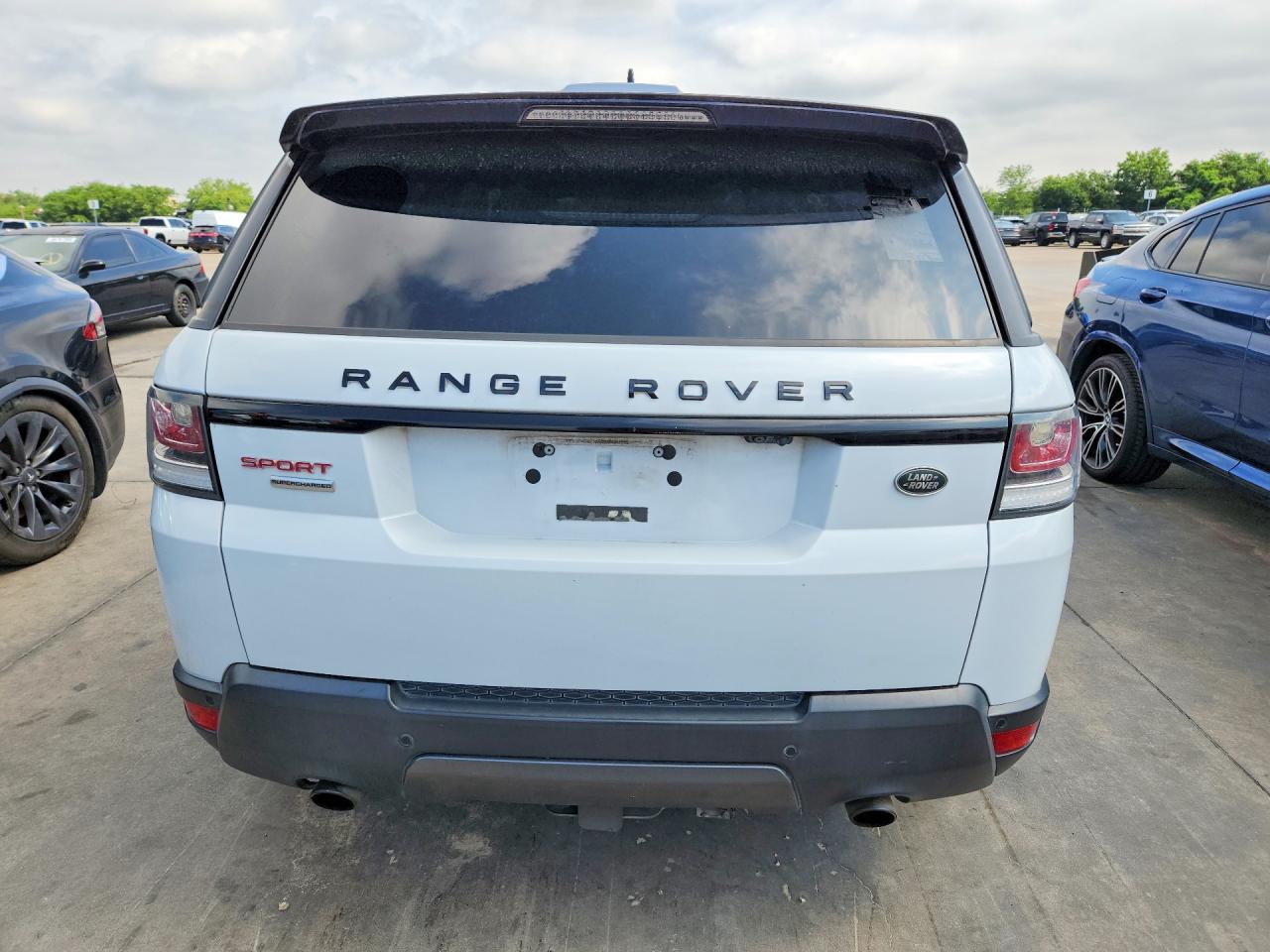 2016 Land Rover Range Rover Sport VIN SALWR2EF8GA595105 COPART salvage auction — Normal Wear, TX - CERTIFICATE OF TITLE, sold $4,900 on 2026-07-03 (photo 6)