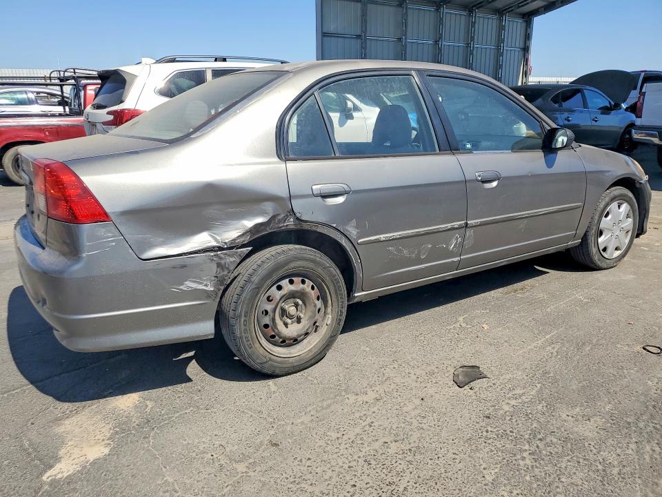 2005 Honda Civic VIN JHMES16535S006278 COPART salvage auction — REAR END, CA - SALVAGE CERTIFICATE, sold $625 on 2026-07-09 (photo 3)