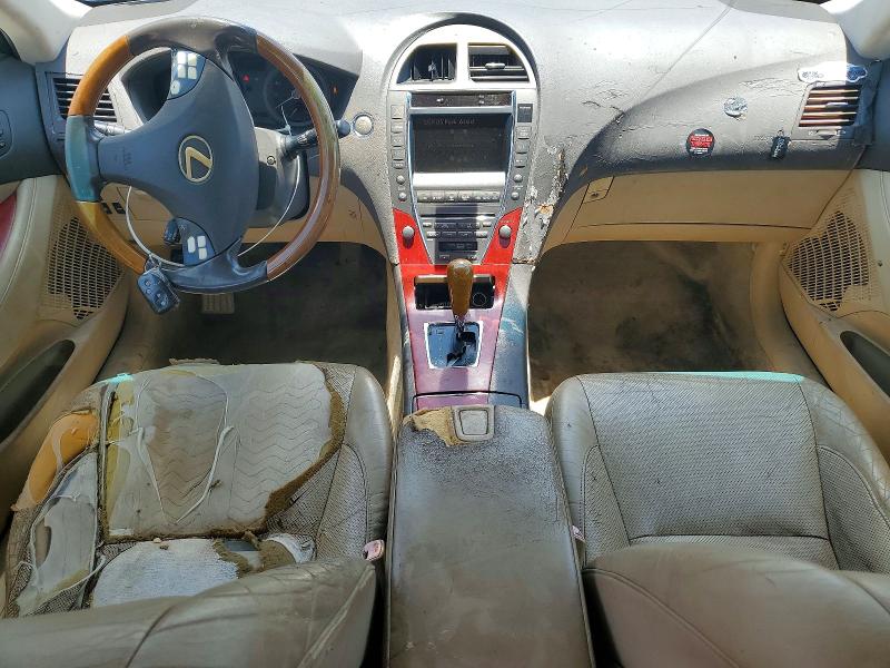 2008 Lexus ES VIN JTHBJ46G982184306 COPART salvage auction — SIDE, Fl - Cert Of Title Slvg Rebuildable, sold $550 on 2026-07-13 (photo 8)