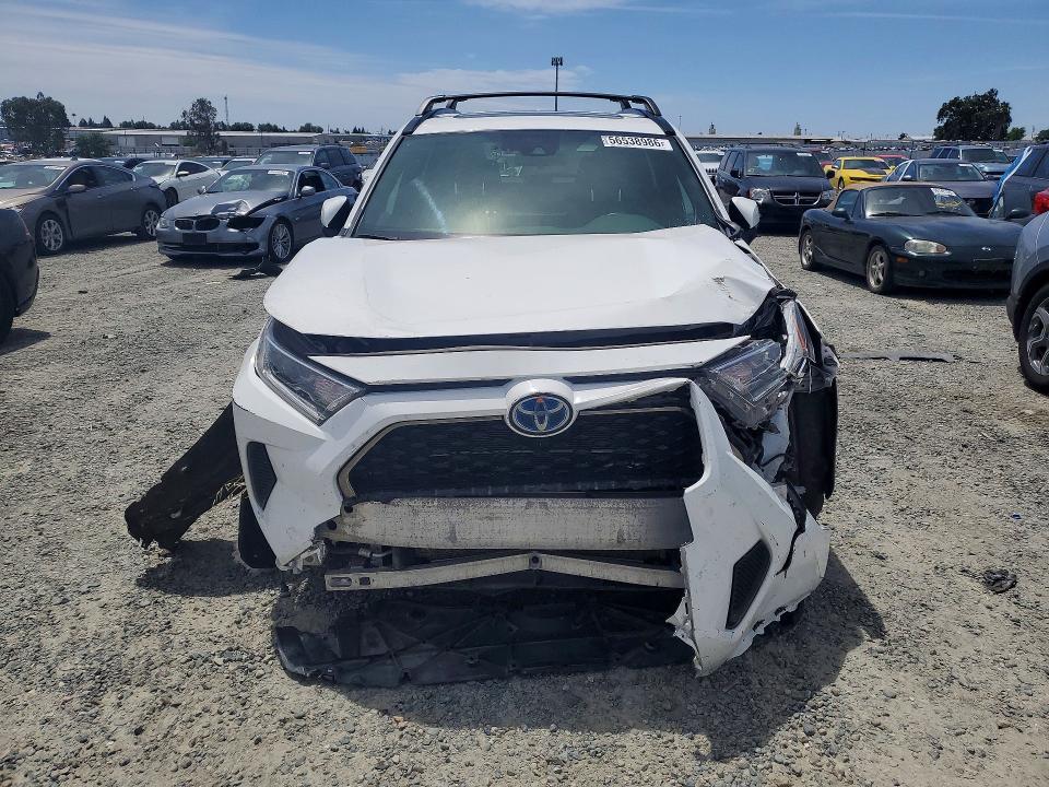 2021 Toyota Rav4 prime VIN JTMAB3FV6MD063931 COPART salvage auction — FRONT END, Ca - Salvage Certificate, sold $11,100 on 2026-07-07 (photo 5)