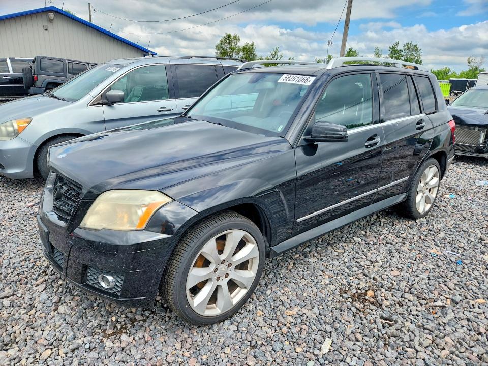 2010 Mercedes-benz Glk-class VIN WDCGG8HB3AF325829 COPART salvage auction — FRONT END, IL - CERT OF TITLE-REBUILT, sold $175 on 2026-07-13 (photo 1)