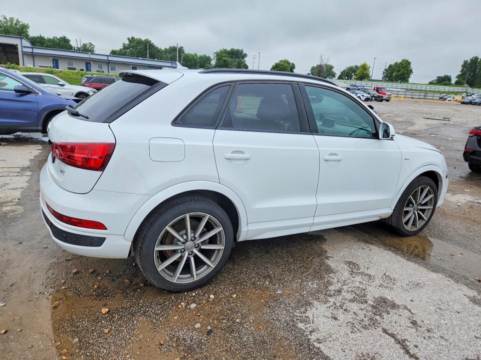 2018 Audi Q3 VIN WA1HCCFS2JR005664 COPART salvage auction — FRONT END, MO - SALVAGE CERTIFICATE OF TITLE, sold $2,600 on 2026-07-31 (photo 3)